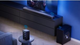 Kabelloses Philips Heimsystem mit DTS Play-Fi