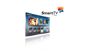 A Smart TV-vel online szolgáltatásokhoz és multimédiás tartalmakhoz is hozzáférhet a TV-n