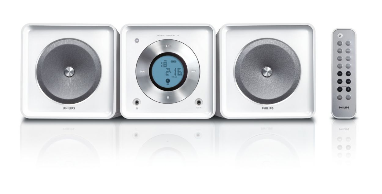Compact audio system to match your lifestyle