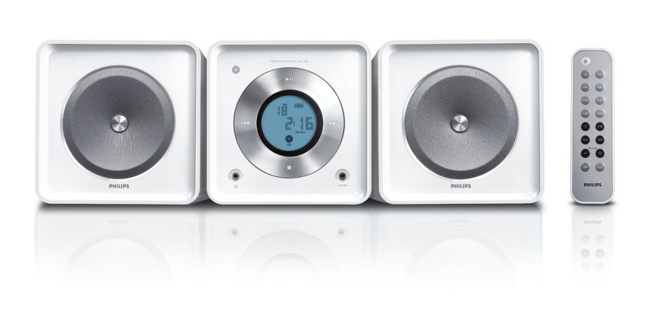 Compact audio system to match your lifestyle