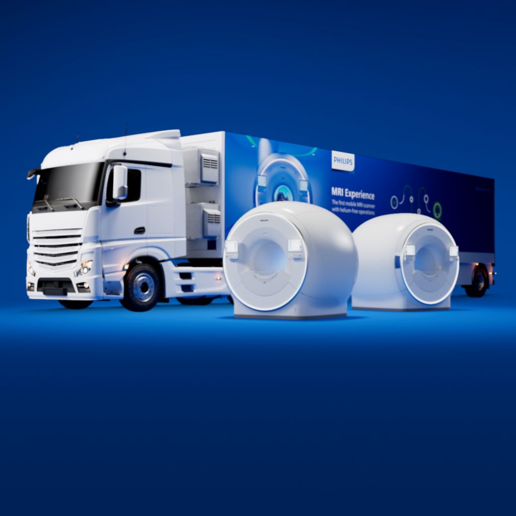 BlueSeal mobile MR truck demonstrated fast scans to help detect early heart failure