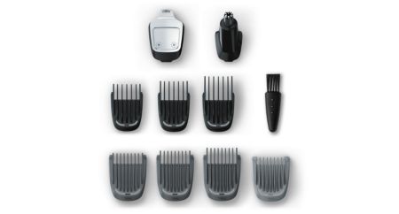 13 pieces to trim your face and head