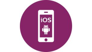 Kontroller behandlingen med iOS- eller Android-enheten