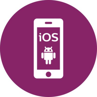 Control your treatment from your iOS or Android device