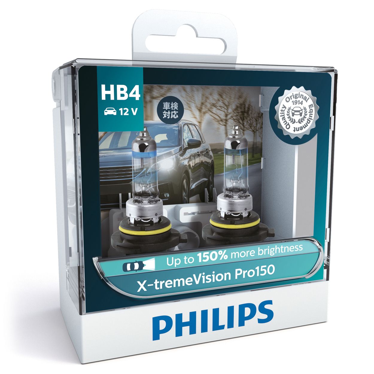 X-tremeVision Pro150 car headlight bulb 9006XVPS2/20 | Philips