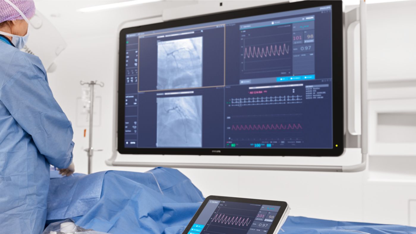 Philips Azurion 3 — Управление приложениями прямо у стола