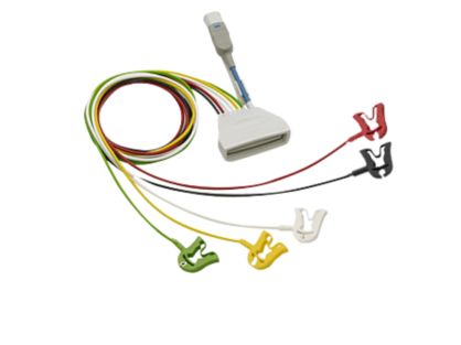 Philips - Patient Cable ECG 5 lead Grabber IEC + SpO2, Tele