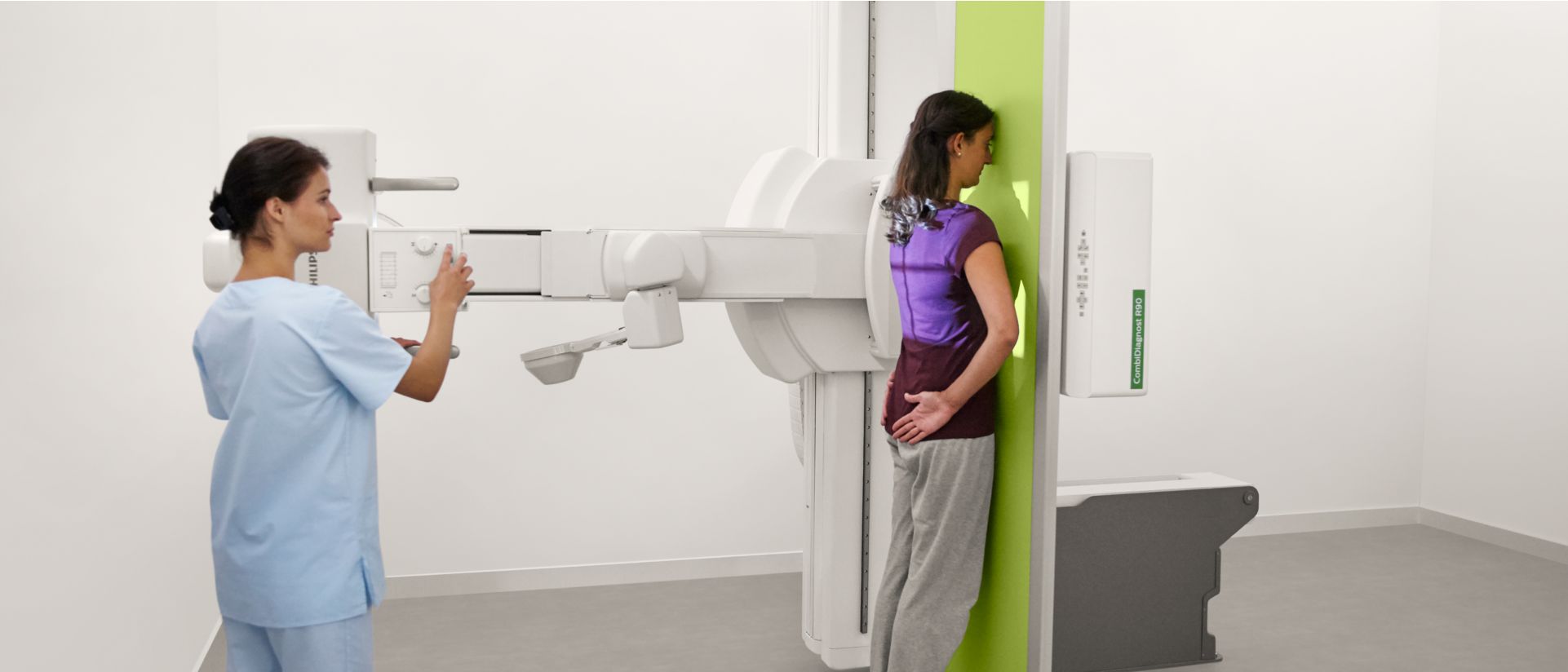 Patient en radiographie