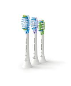 3-pack standard sonic toothbrush heads HX9073/65 | Sonicare