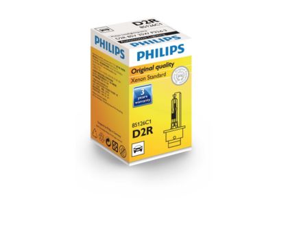 HID Xenon 35W D2R 85126 VIC1 Vision Autolampe helles weißes Licht, Philips