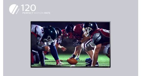 120 PMR delivers unprecedented motion sharpness to your TV
