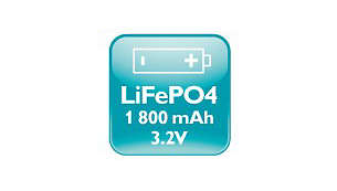 Fast Rechargeable, Energy saving LifeP04 battery technology