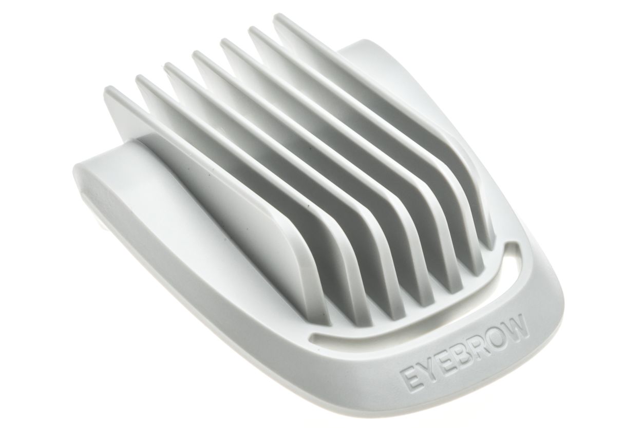 Eyebrow comb for your All-in-One-Trimmer