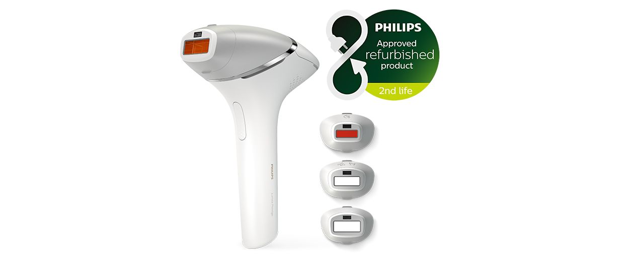 Enjoy 18 months of visibly hair-free smooth skin*