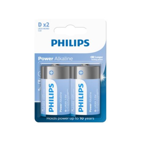 LR20P2B/59 Power Alkaline Bateria