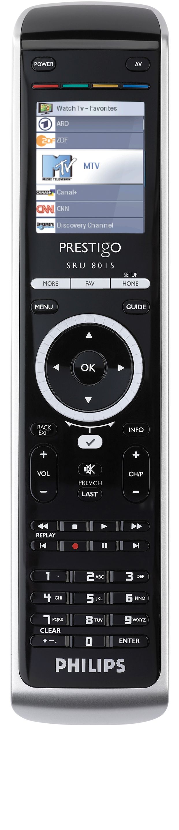 Prestigo Universal remote control