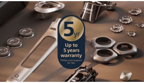 Diseñada para durar más tiempo: 5 años de garantía****