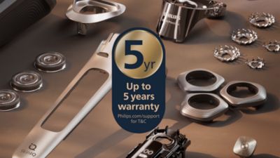 Fabricado para durar más: garantía de 5 años***