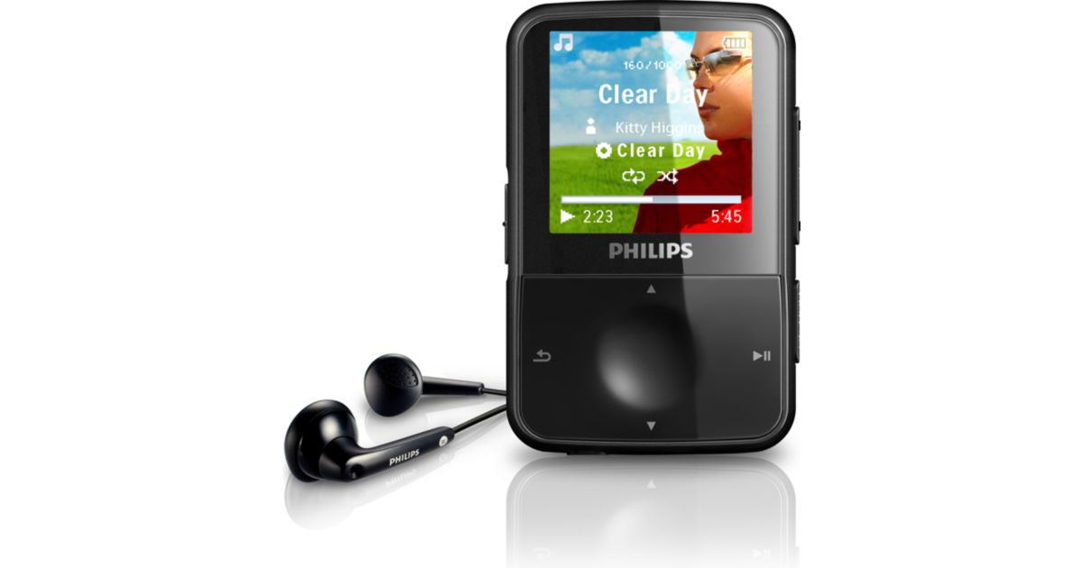 GoGEAR MP3 video player SA2VBE04KC/17 | Philips