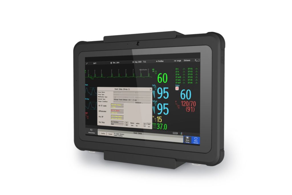 The wall mount is ideal for using the tablet at the bedside, as an expansion screen for your monitor.