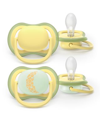 Avent Dark Philips Pacifier - Ultra Air Day And Night - Scf349/53