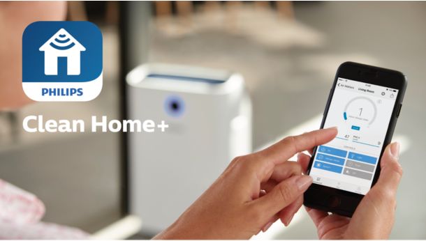 Track and control with the app