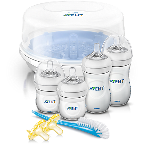 SCD298/01 Philips Avent Natural Baby Bottle Essentials Gift Set