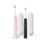Cleaner teeth. Gently does it.