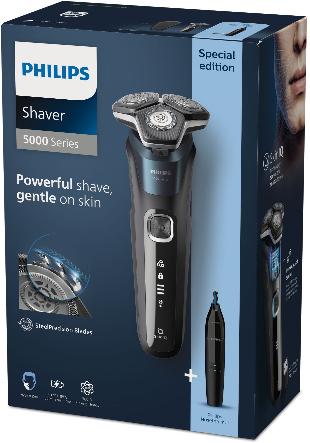 🪒🧔 Afeitadora Eléctrica PHILIPS Serie 5000