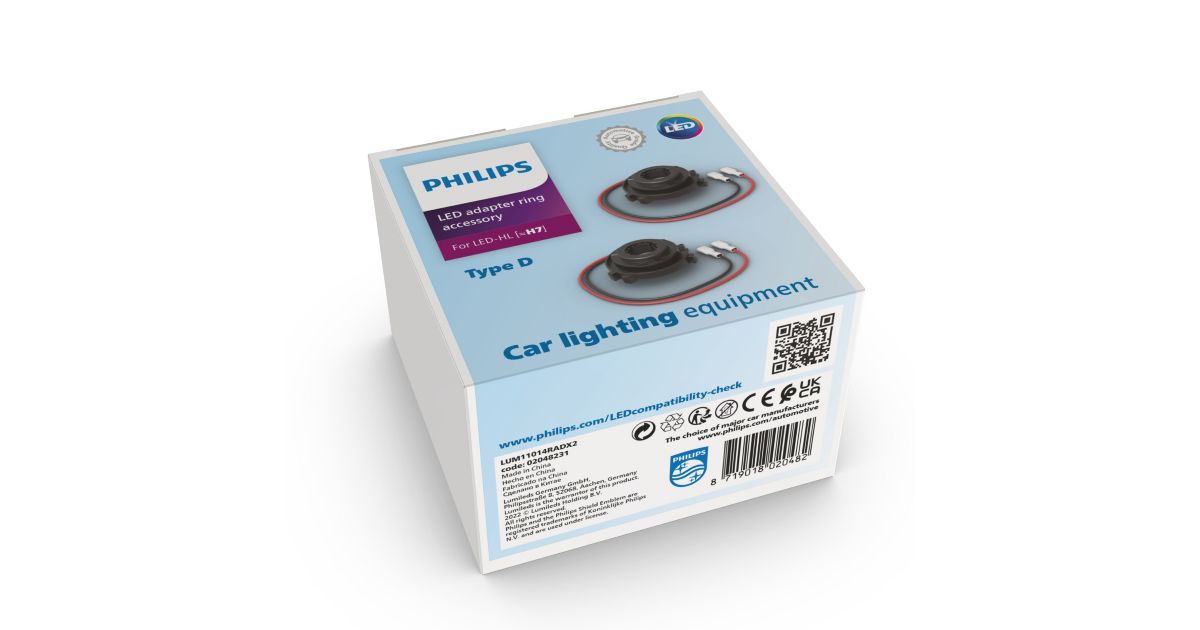 Accessories for LED upgrade Type RAD adapter ring LUM11014RADX2 | Philips