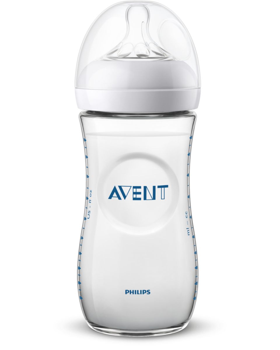 Biberon pp natural - philips avent (330 ml 1 biberon rosa)