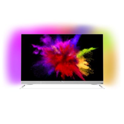 Labai plonas 4K UHD OLED „Android“ televizorius