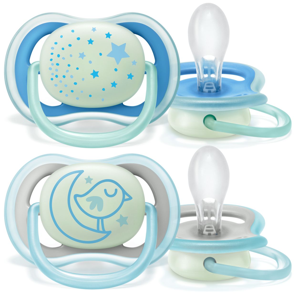 Philips Avent Ultra Soft Lot de 2 tétines sans BPA pour bébé de 6 à 18 mois  Baleine/Star (modèle SCF223/03) : : Bébé et Puériculture