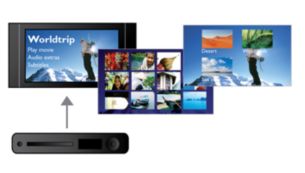 DivX Ultra sertificēts uzlabotai DivX video atskaņošanai