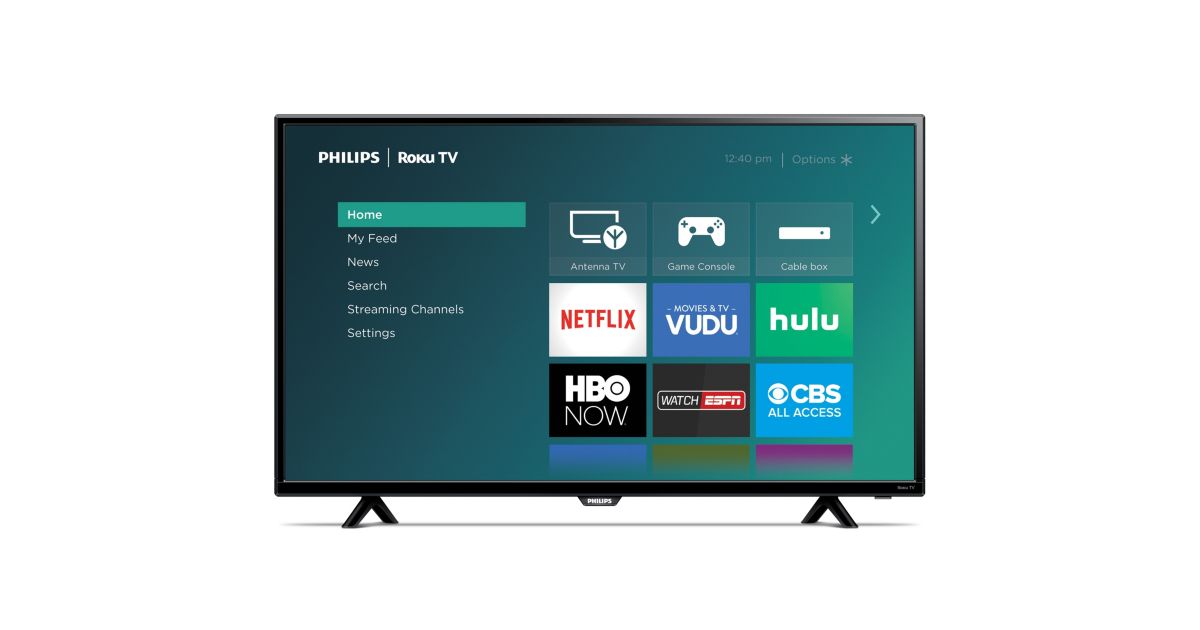 Roku 4000 series LED-LCD TV 40PFL4662/F7 | Philips