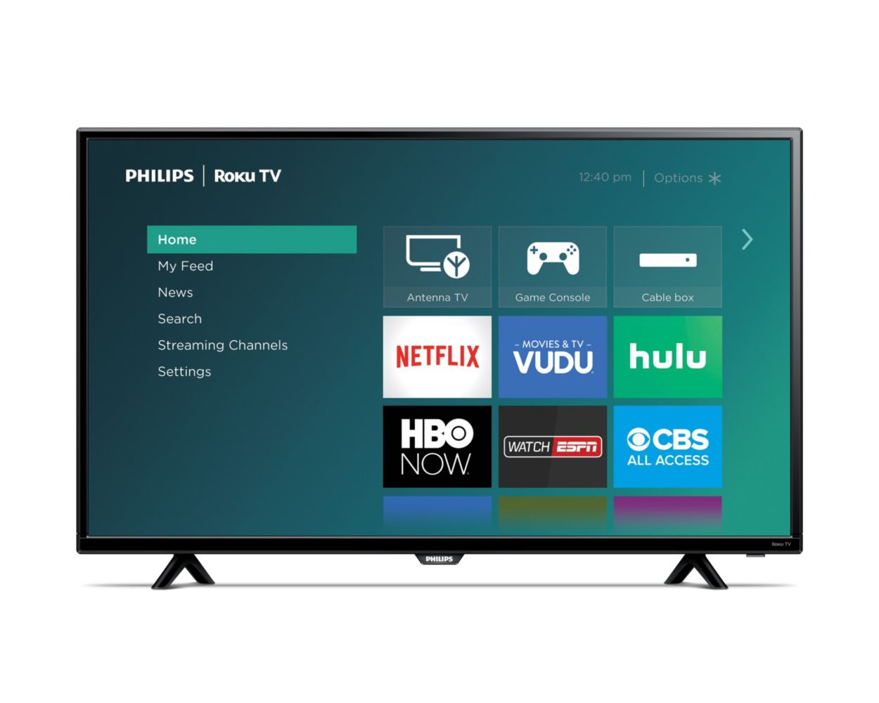 PHILIPS Smart TV Roku Roku de 40 pulgadas 1080p FHD LED con aplicación de  control de voz, Airplay, transmisión de pantalla y más de 300 canales de