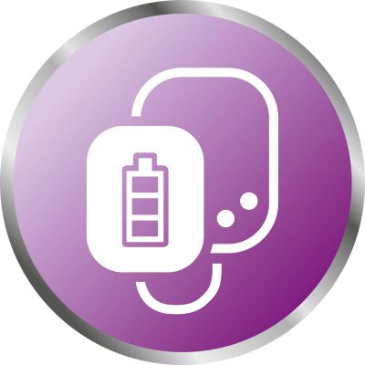可分离式电池盒，方便外出有需求时使用
