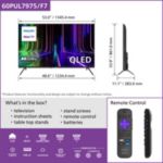 Elegant Smart TV with a vivid display