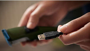 USB charging for convenient use