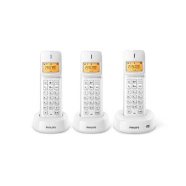 Téléphone fixe sans fil avec répondeur