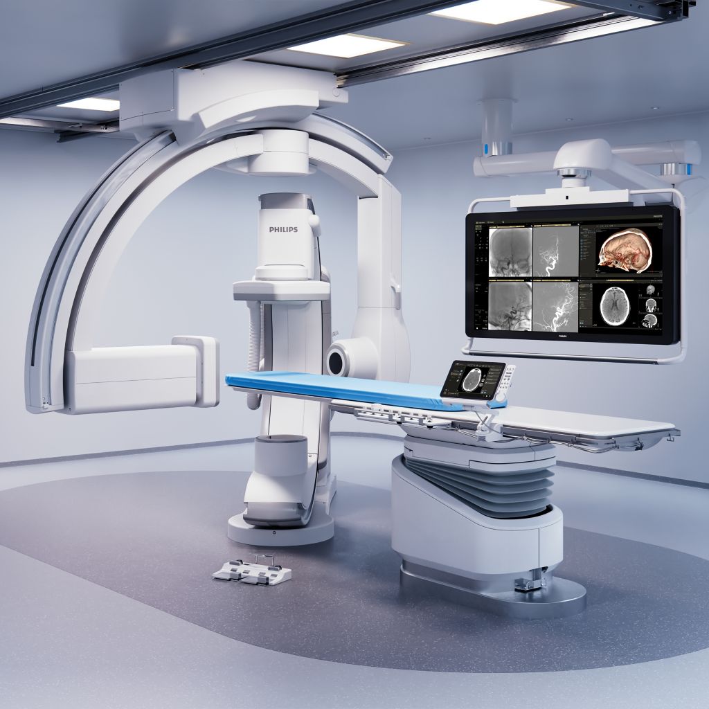 Philips Neuro suite with SmartCT