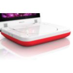 Spill resistant portable DVD
