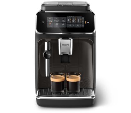 Serie 3300 Espumador de leche clásico Cafetera Espresso automática Silent  Brew, 5 bebidas EP3324/40