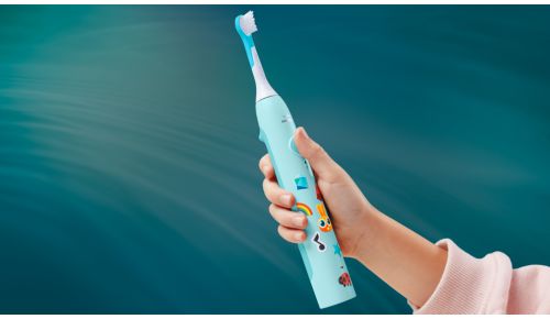 Gentler on gums than a manual toothbrush