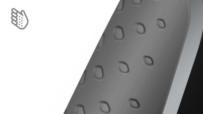Textured grip for better control