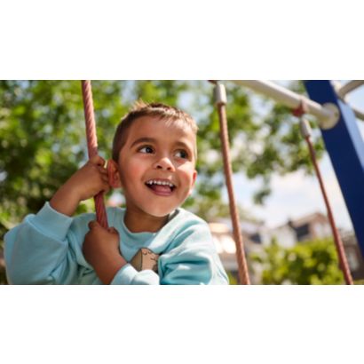 The brush head made specially for kids