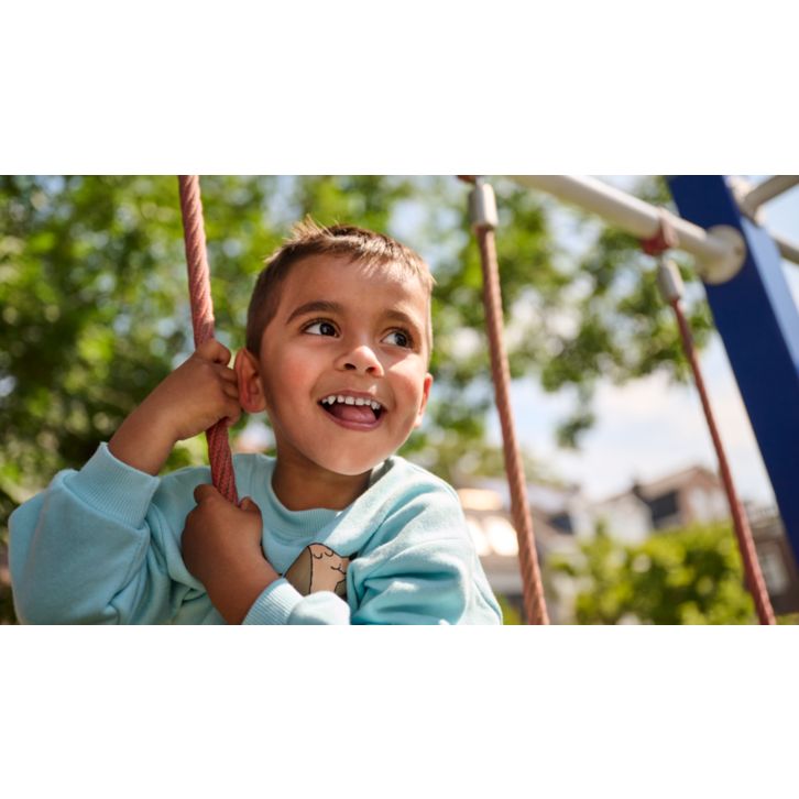 The brush head made specially for kids