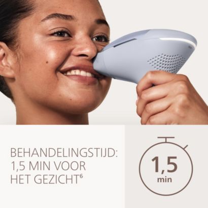 Dag haartjes, hallo gladde huid
