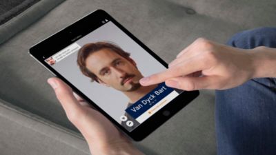 Anteprime realistiche di 22 stili diversi direttamente sul tuo volto