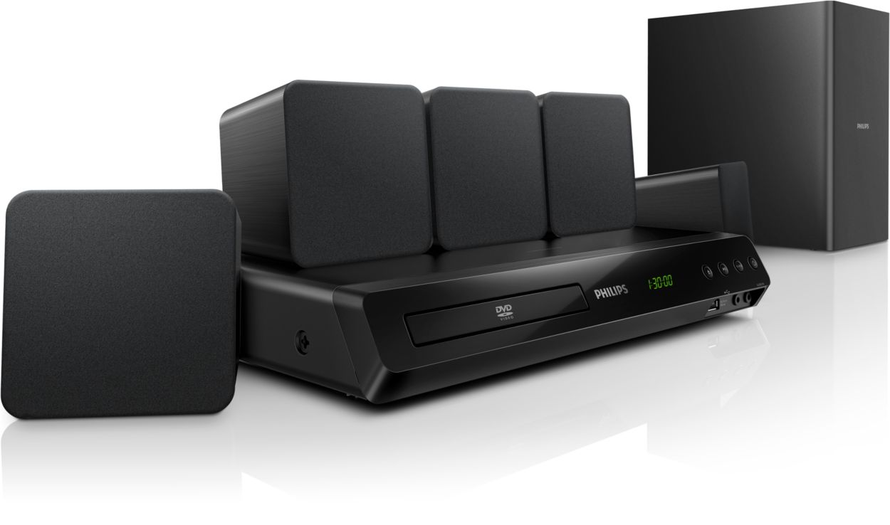 Philips dvd player sales with speakers